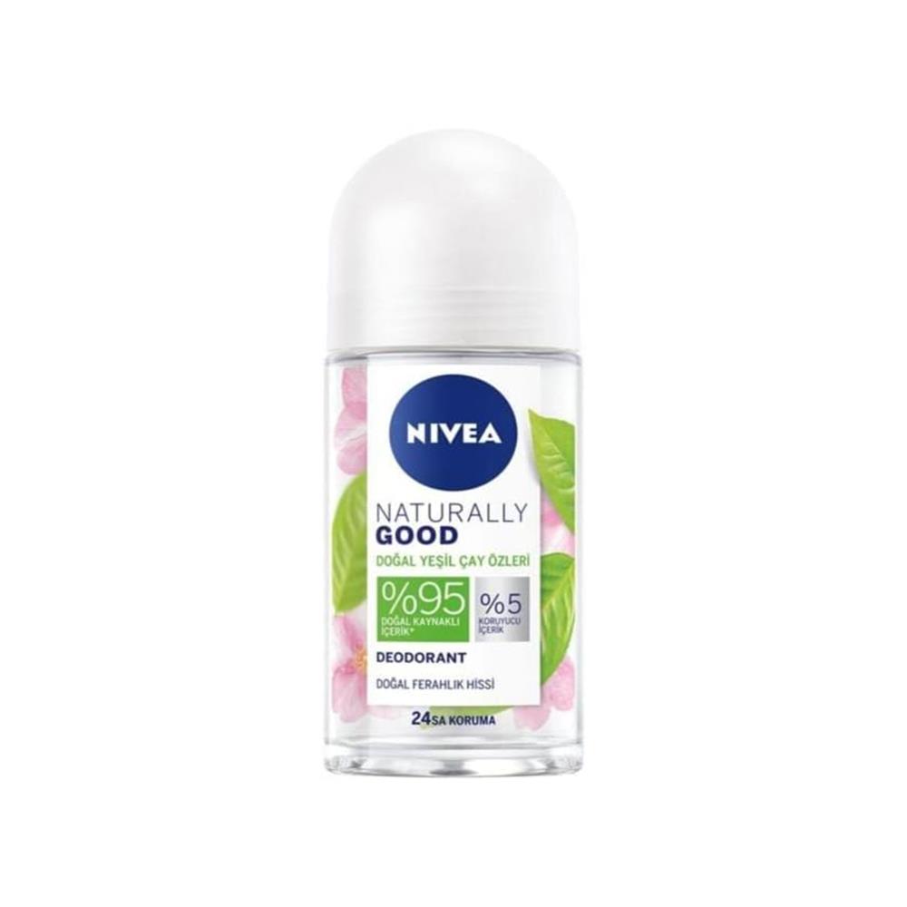 Женский шариковый дезодорант Nivea Naturally Good Natural с экстрактом зеленого чая, 50 мл
Женский шариковый дезодорант Nivea Naturally Good Natural с экстрактом зеленого чая, 50 мл