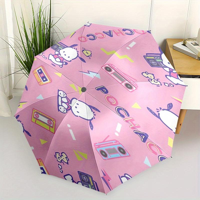 Pochacco,Retro Automatic Folding Umbrella-Simple 8-Rib Design, Bright Cartoon Pattern, Durable Iron Frame, Suitable For Travel, Outdoor, Bea
Pochacco,Retro Automatic Folding Umbrella-Simple 8-Rib Design, Bright Cartoon Pattern, Durable Iron Frame, Suitable For Travel, Outdoor, Bea