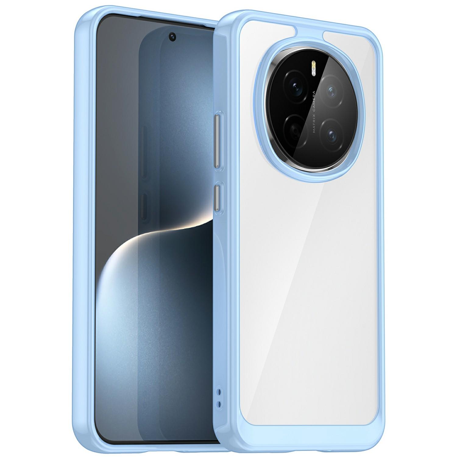 For Honor Magic7 5G Case TPU+Acrylic Protective Clear Phone Cover Blue
For Honor Magic7 5G Case TPU+Acrylic Protective Clear Phone Cover Blue