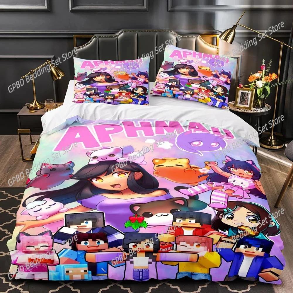 3D Print Aphmau Carton 3D Soft with Soft Fabric Duvet Cover Beding Set Warm Comforter Linen Pilowcases Home Decor Single Double Twin King Quen 100*200cm Single
3D Print Aphmau Carton 3D Soft with Soft Fabric Duvet Cover Beding Set Warm Comforter Linen Pilowcases Home Decor Single Double Twin King Quen 100*200cm Single