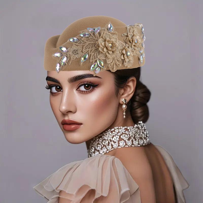 Wedding Cocktail Evening Party Cap for Female Flower Church Beret Hat Cosplay Costume Accessory хакі
Wedding Cocktail Evening Party Cap for Female Flower Church Beret Hat Cosplay Costume Accessory хакі