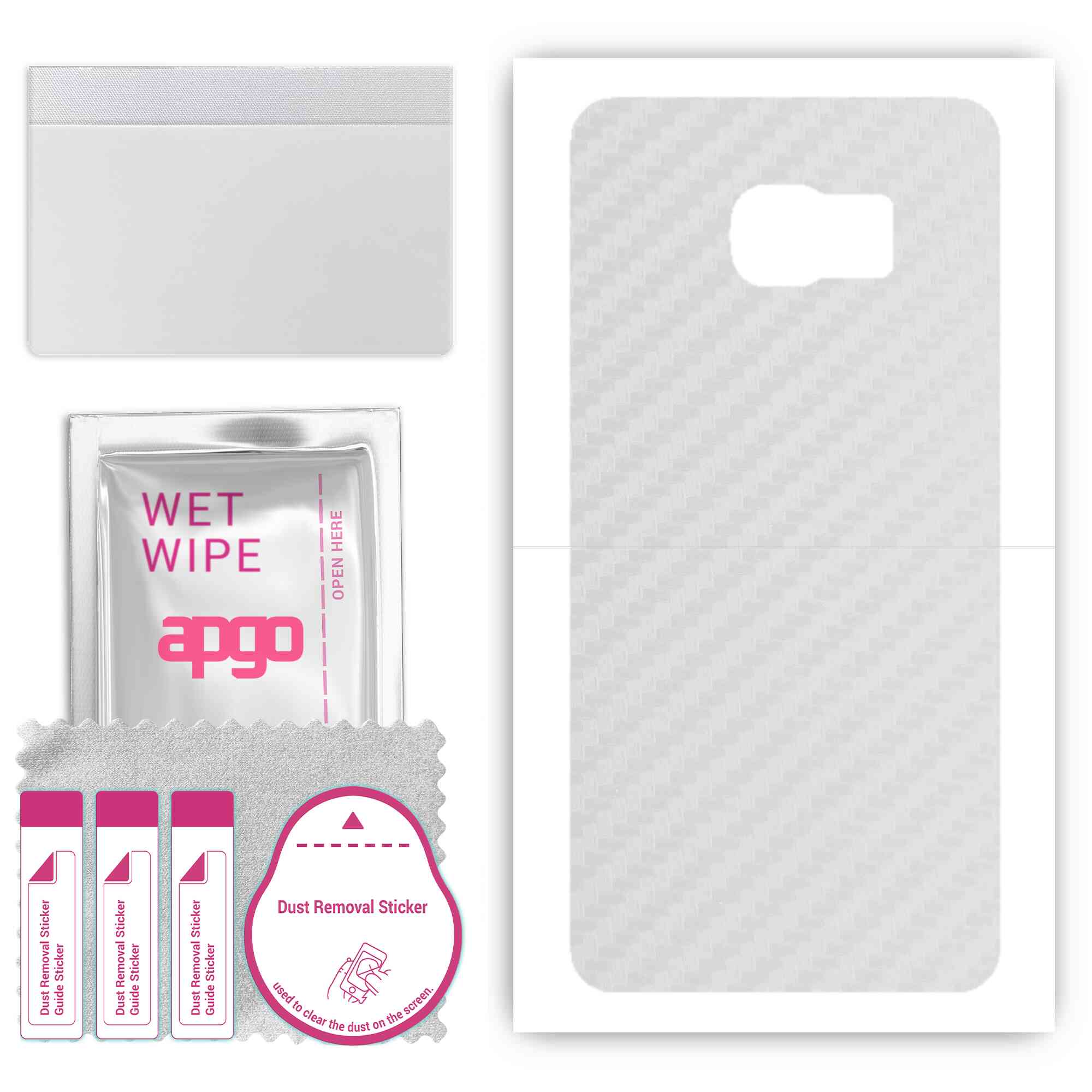 apgo Protective Skin Sticker for the back compatible with Samsung Galaxy S6 Edge Plus SM-G928F, Wrap Film, Foil, Vinyl - Pattern Transparent Carbon
apgo Protective Skin Sticker for the back compatible with Samsung Galaxy S6 Edge Plus SM-G928F, Wrap Film, Foil, Vinyl - Pattern Transparent Carbon