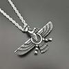 Fashion Personality Trend Punk Ahura Mazda Light and Fire of Truth Zoroastrianism Amulet Pendant Necklaces for Men Jewelry
Fashion Personality Trend Punk Ahura Mazda Light and Fire of Truth Zoroastrianism Amulet Pendant Necklaces for Men Jewelry