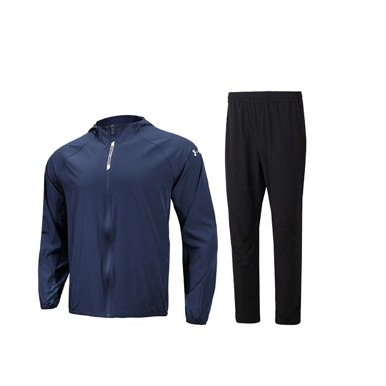 Under Armour Zip-Up Hooded Jacket And Comfortable Long Pants Casual Sports Set Men Set 22500405-408+23600701-001 XL
Under Armour Zip-Up Hooded Jacket And Comfortable Long Pants Casual Sports Set Men Set 22500405-408+23600701-001 XL