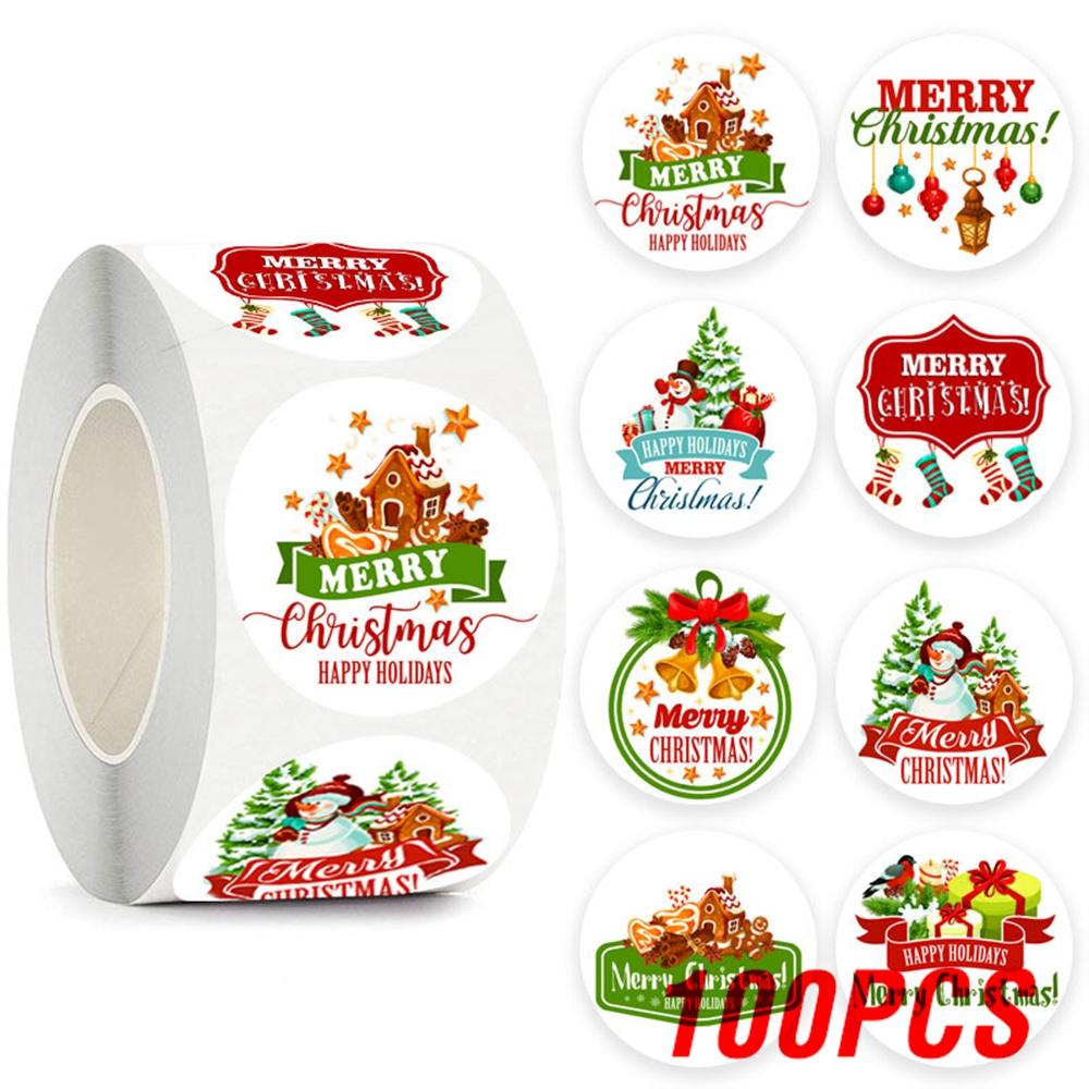 100-500pcs Merry Christmas Santa Claus Labels Stickers for Gift Package Card Envelope Wrapping Party Baking Small Business
100-500pcs Merry Christmas Santa Claus Labels Stickers for Gift Package Card Envelope Wrapping Party Baking Small Business