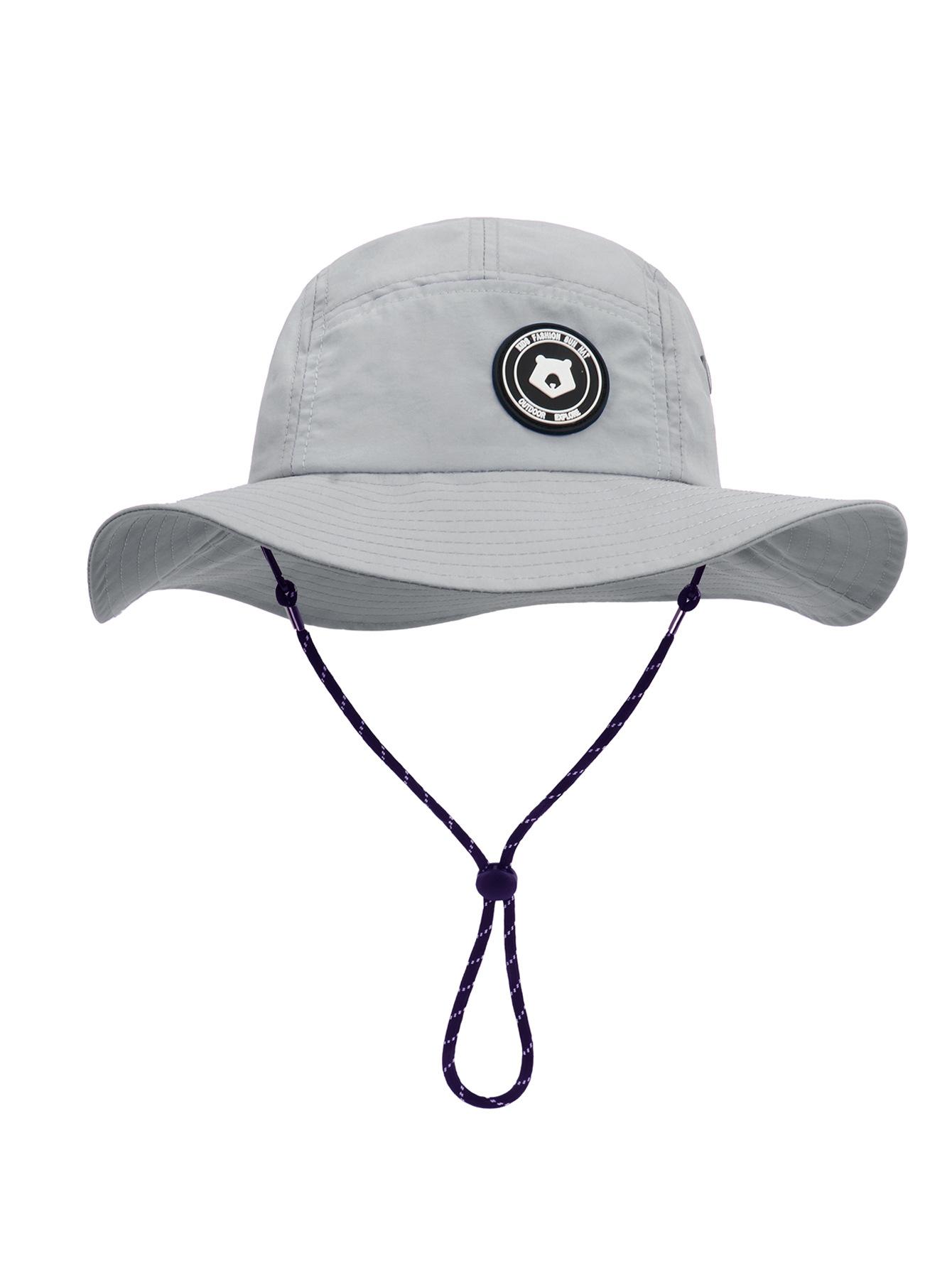 Children S Thin Bucket Hat Boys Outdoor Water Splashing Sun Hat Baby Travel Bear Label Sun Hat M(54CM) світло-сірого кольору
Children S Thin Bucket Hat Boys Outdoor Water Splashing Sun Hat Baby Travel Bear Label Sun Hat M(54CM) світло-сірого кольору