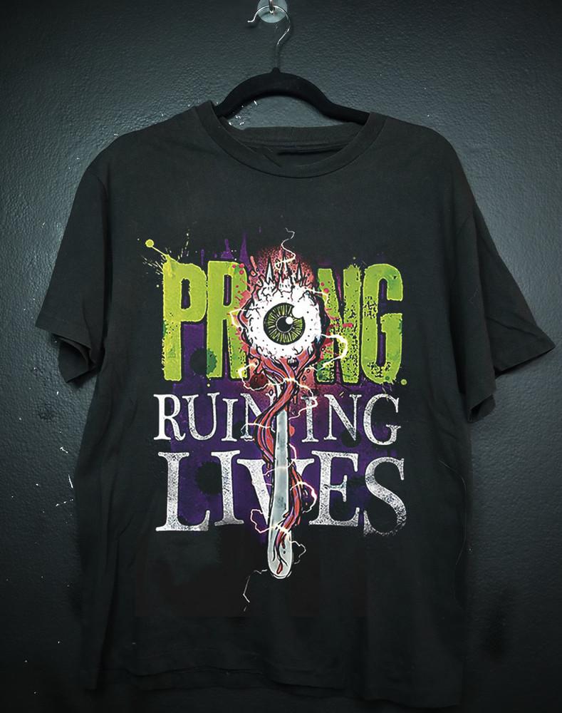Prong Ruining Lives T-Shirt Short Sleeve Black All Size OB26 Unisex T-Shirt XXXXL
Prong Ruining Lives T-Shirt Short Sleeve Black All Size OB26 Unisex T-Shirt XXXXL