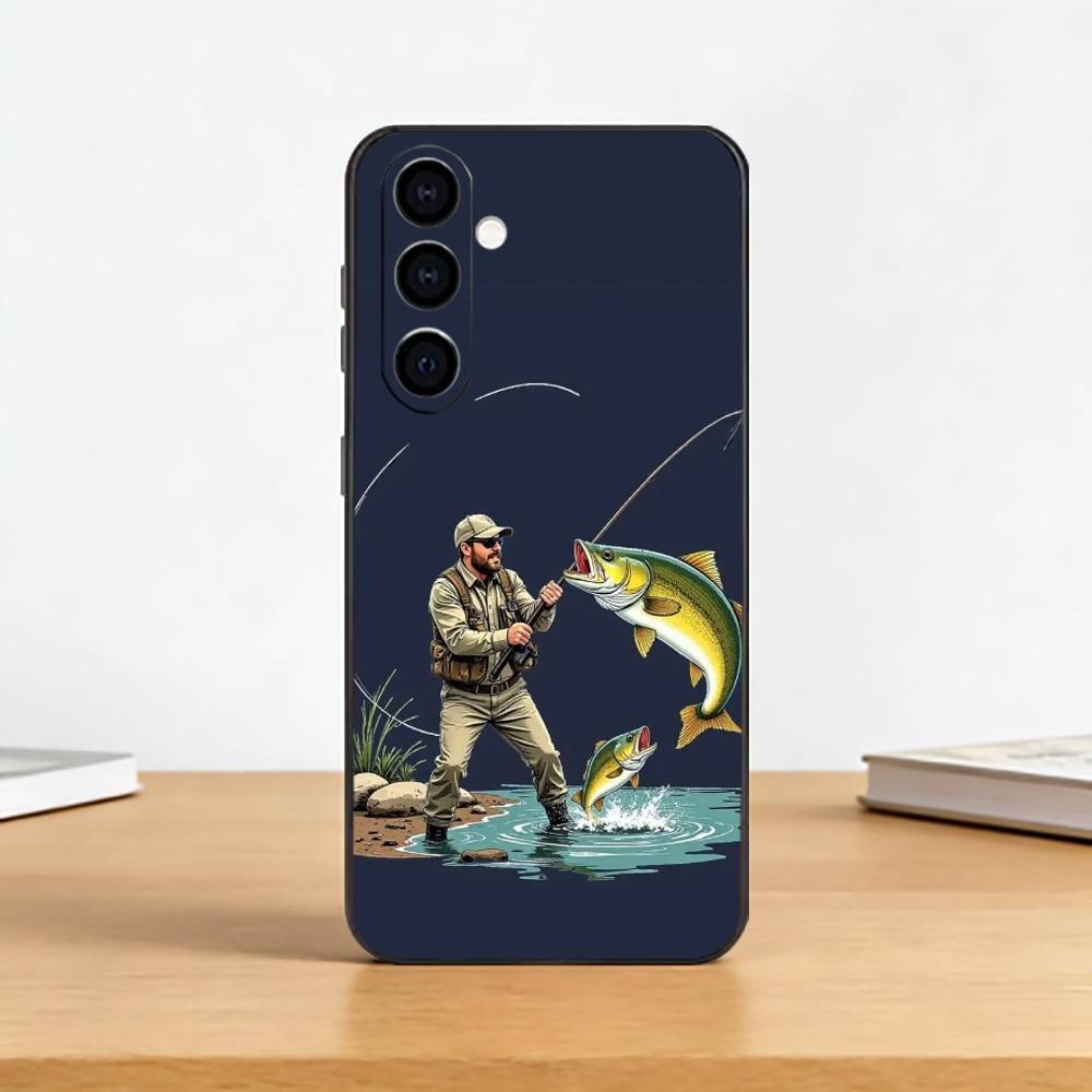 Carp Fish Fishing R-Rod Phone Case For Samsung Galaxy A73,A72,A71,A70,A53,A52,A51,Soft Silicone Black Cover Samsung a71 4g
Carp Fish Fishing R-Rod Phone Case For Samsung Galaxy A73,A72,A71,A70,A53,A52,A51,Soft Silicone Black Cover Samsung a71 4g