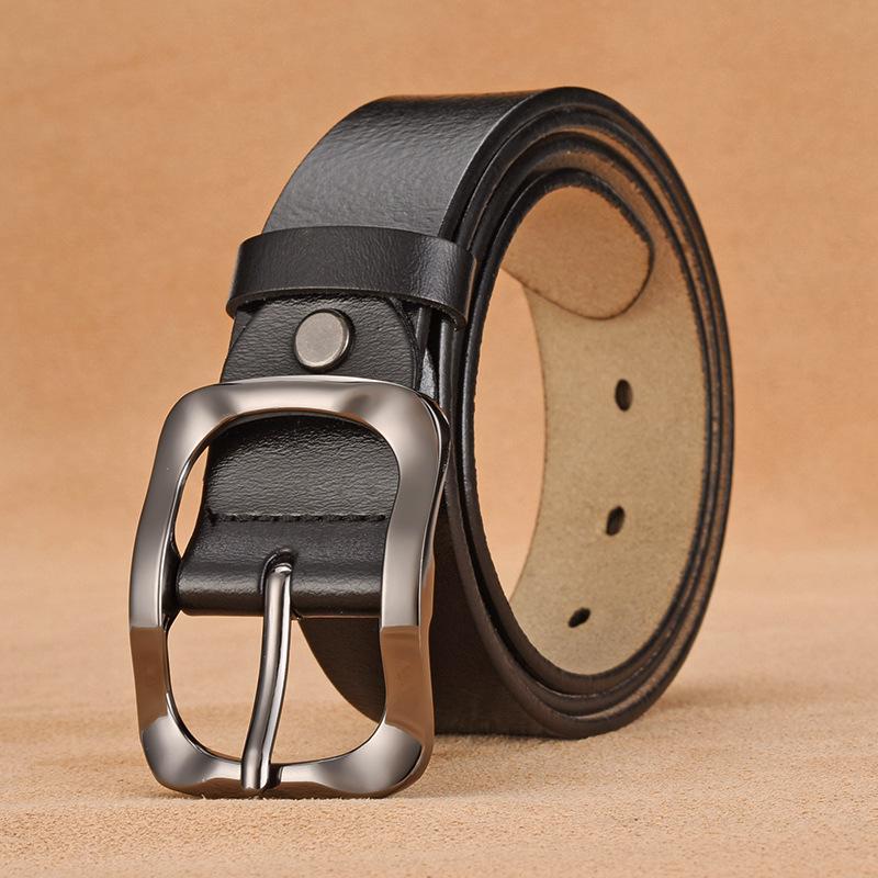Retro Men S Pin Buckle Pure Cowhide Belt Irregular Personalized Button Head Simple Trend 115cm чорний
Retro Men S Pin Buckle Pure Cowhide Belt Irregular Personalized Button Head Simple Trend 115cm чорний