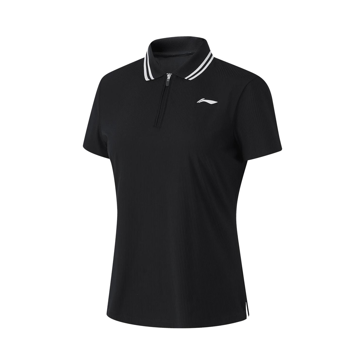 Li Ning Color Block Удобная дышащая повседневная рубашка поло с коротким рукавом для женщин, топы черного цвета APLU160-3 S
Li Ning Color Block Удобная дышащая повседневная рубашка поло с коротким рукавом для женщин, топы черного цвета APLU160-3 S