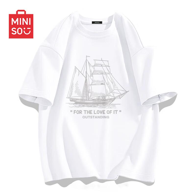 MINISO Men s Pure Cotton Loose Fit T-shirt 2XL
MINISO Men s Pure Cotton Loose Fit T-shirt 2XL