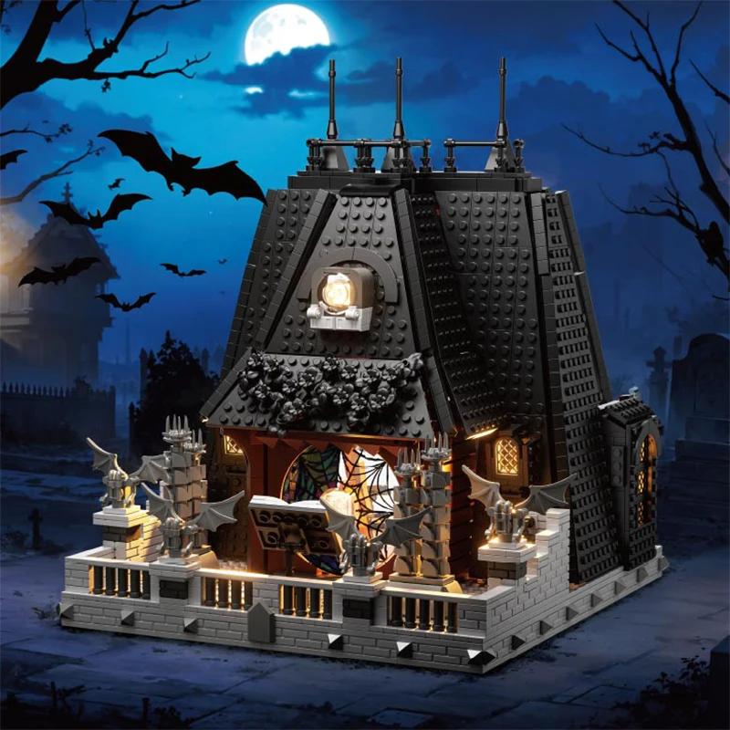2419PCS Wednesday Adams House Building Blocks Darkness Villa Model Bricks Desktop Decoration Diy Toys For Kids Holiday Gifts
2419PCS Wednesday Adams House Building Blocks Darkness Villa Model Bricks Desktop Decoration Diy Toys For Kids Holiday Gifts