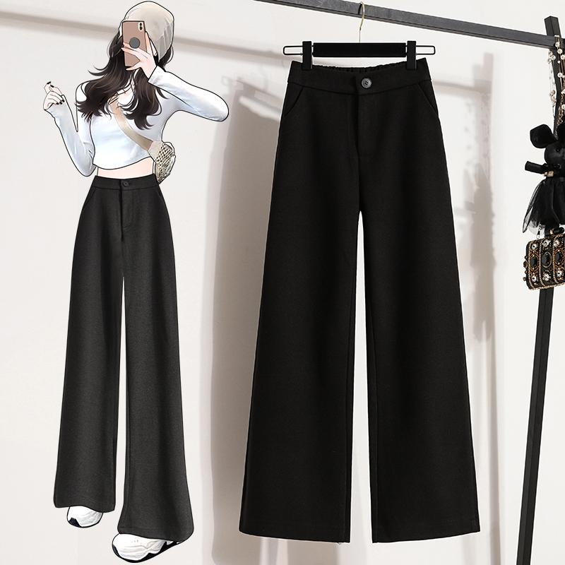 DIMANAF 2026 Plus Size Long Pants Spring Women Elastic Waist Loose Vintage Loose Casual Basic Solid Trousers Pants L
DIMANAF 2026 Plus Size Long Pants Spring Women Elastic Waist Loose Vintage Loose Casual Basic Solid Trousers Pants L