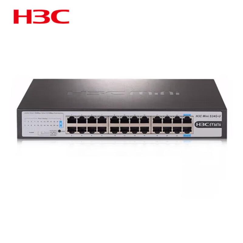 H3C Mini S24G-U 24-Port Gigabit Ethernet Switch
H3C Mini S24G-U 24-Port Gigabit Ethernet Switch