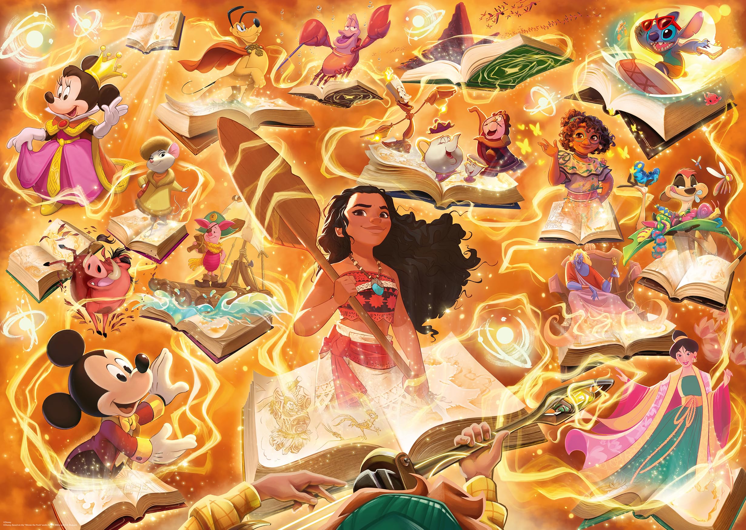 Ravensburger Lorcana jigsaw finished 70x50cm number puzzle gift Disney Puzzle Amber 1000-piece puzzle, size (product 12001621) [Disney бурштин
Ravensburger Lorcana jigsaw finished 70x50cm number puzzle gift Disney Puzzle Amber 1000-piece puzzle, size (product 12001621) [Disney бурштин