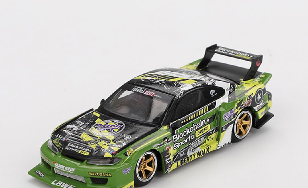 Sunrich MINI GT Nissan Silvia Silhouette V2 2024 Formula Drift Japan Finished Model 1/64 (S15) LB-Super #555 (Right-hand drive) MGT00823-BL
Sunrich MINI GT Nissan Silvia Silhouette V2 2024 Formula Drift Japan Finished Model 1/64 (S15) LB-Super #555 (Right-hand drive) MGT00823-BL