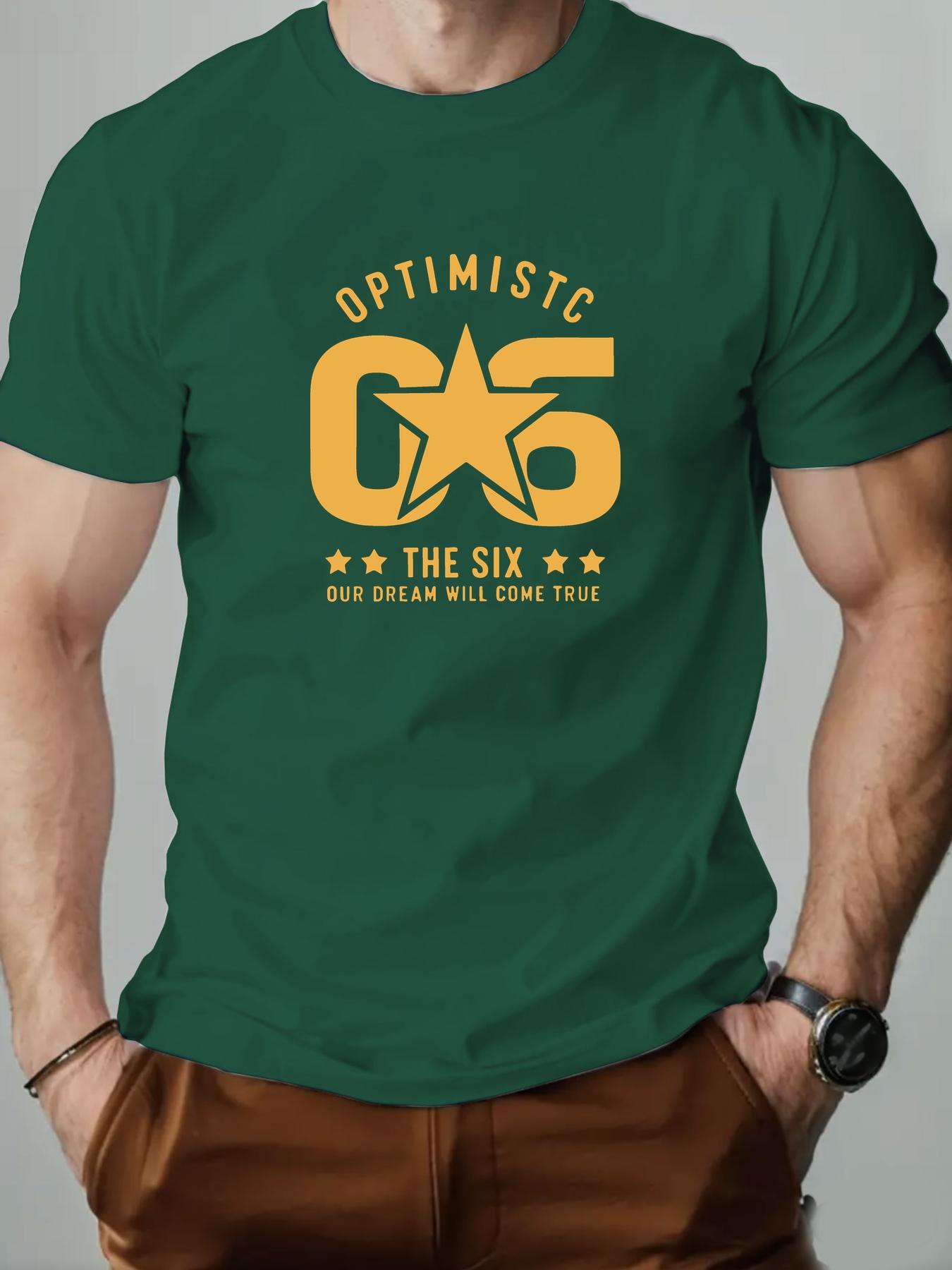 Mens cotton Tshirt optimistic 65 summer round neck shortsleeved graphic breathable fashion casual Tshirt 3XL
Mens cotton Tshirt optimistic 65 summer round neck shortsleeved graphic breathable fashion casual Tshirt 3XL