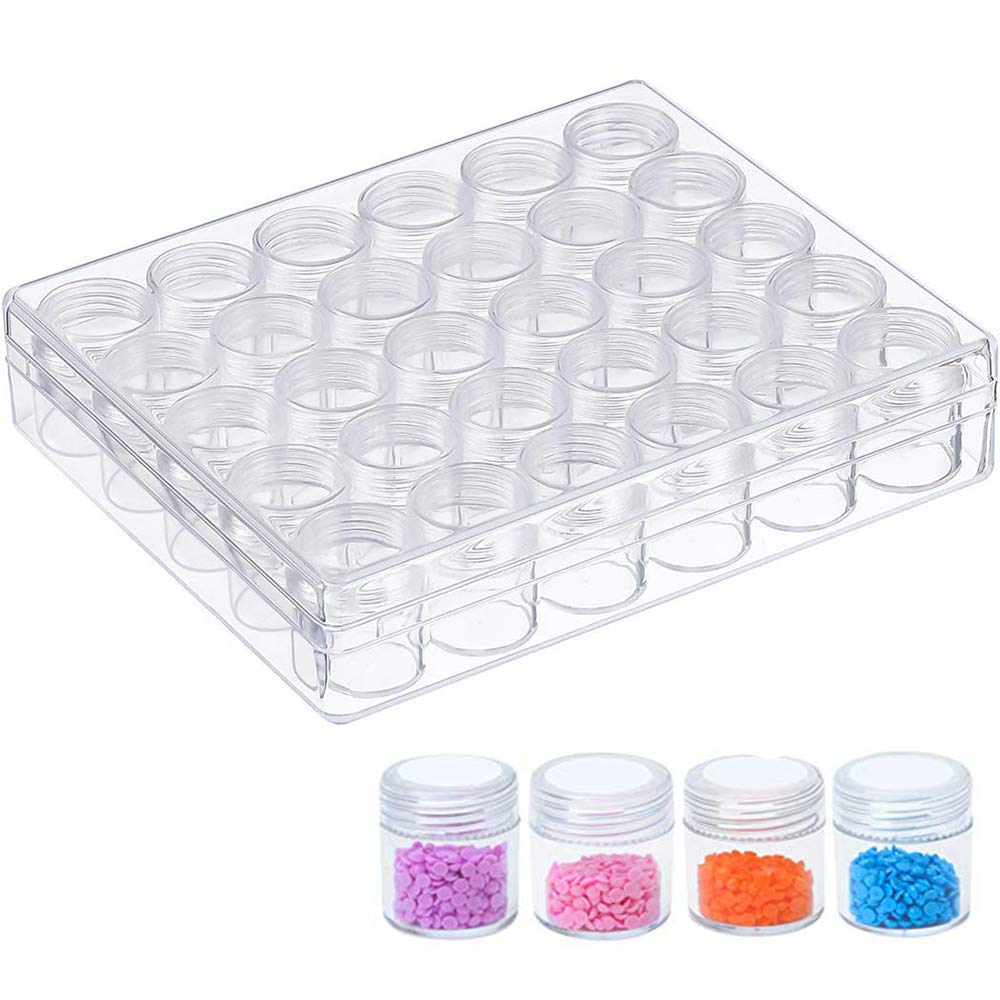 Kalolary 15 мл Пластиковий кейс для зберігання намистин, Коробка для зберігання намистин, Кейс для аксесуарів, Контейнер для косметики, Кейс для крему
Kalolary 15 мл Пластиковий кейс для зберігання намистин, Коробка для зберігання намистин, Кейс для аксесуарів, Контейнер для косметики, Кейс для крему