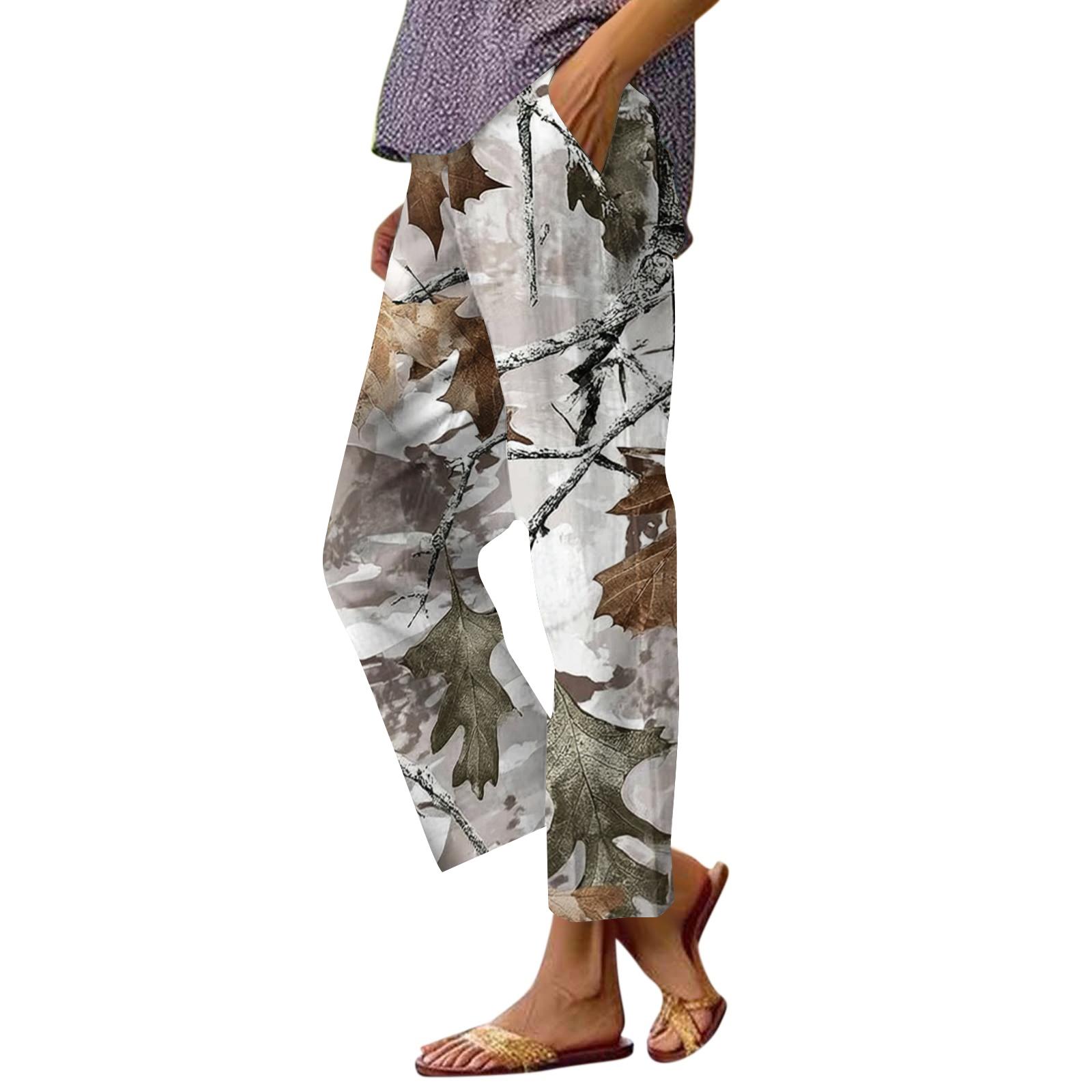 Women s fashion printed pocket elastic waist casual pants XL світло-сірий колір
Women s fashion printed pocket elastic waist casual pants XL світло-сірий колір