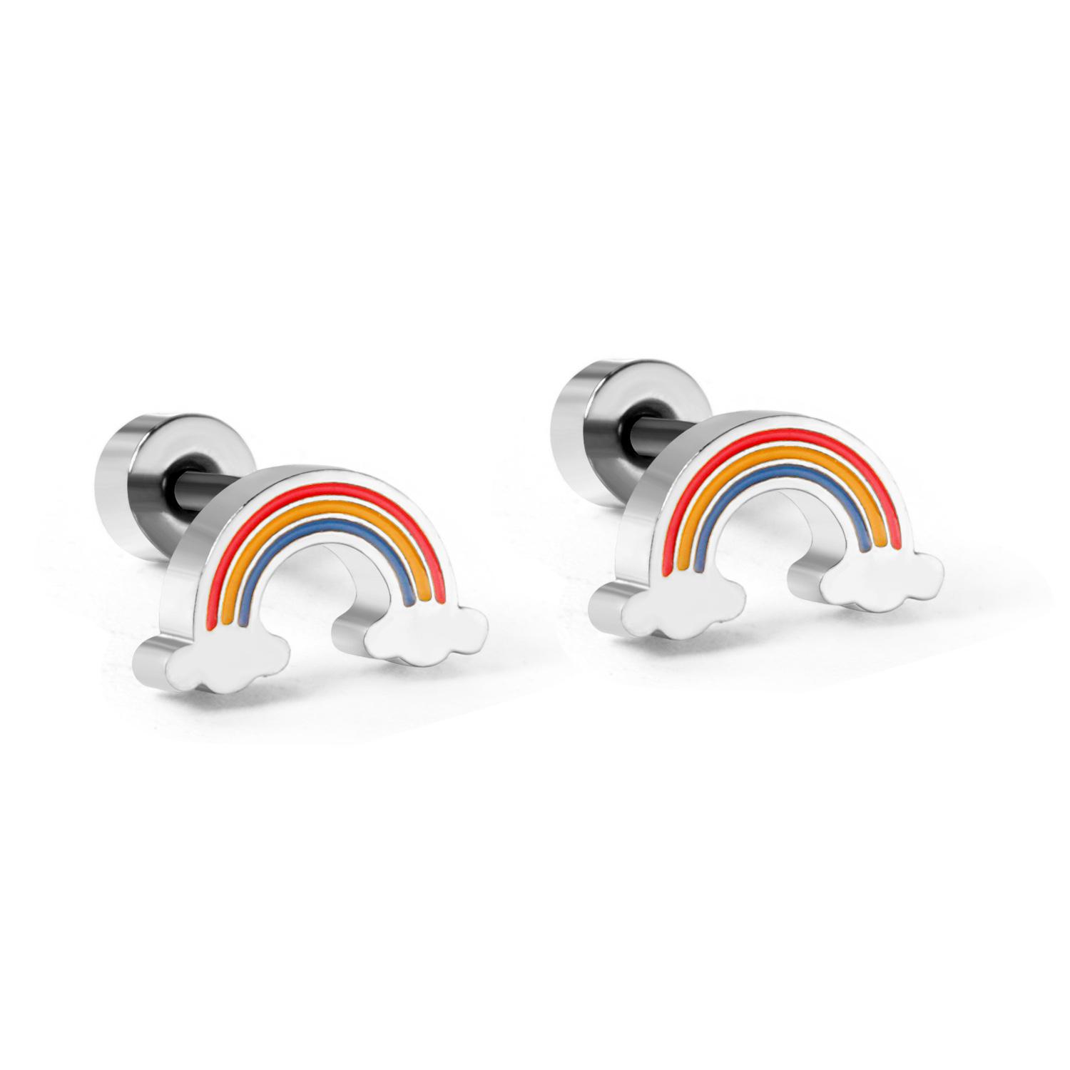 316L Surgical Steel Earrings Cute Style Girls Silver Color Screw Back Stud Earrings Body Piercing Jewelry Party
316L Surgical Steel Earrings Cute Style Girls Silver Color Screw Back Stud Earrings Body Piercing Jewelry Party
