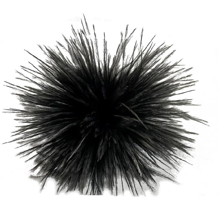 Ostrich Feather Lapel Pins Jewelry Accessories for Sweater Dresses Decorations чорний
Ostrich Feather Lapel Pins Jewelry Accessories for Sweater Dresses Decorations чорний