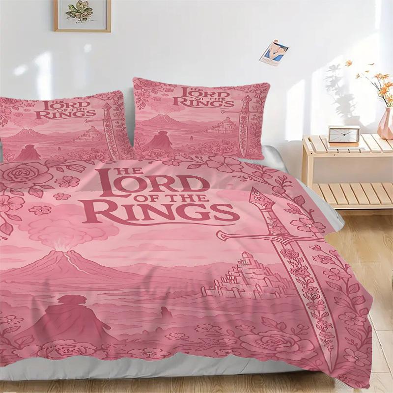 3pcs Lord of the Rings Duvet Cover Set, 1 Duvet Cover + 2 Pillowcases (No Insert), Cozy Bedding, Bedroom Set, Easy Care, Durable yy251103090 135x200cm
3pcs Lord of the Rings Duvet Cover Set, 1 Duvet Cover + 2 Pillowcases (No Insert), Cozy Bedding, Bedroom Set, Easy Care, Durable yy251103090 135x200cm