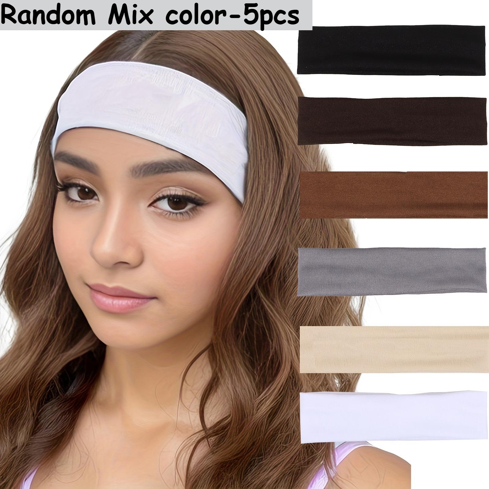 5pcs Solid Color Running Headband for Women Men Non Slip Workout Sweatbands Adjustable Sports Headbands Workout Headbands
5pcs Solid Color Running Headband for Women Men Non Slip Workout Sweatbands Adjustable Sports Headbands Workout Headbands