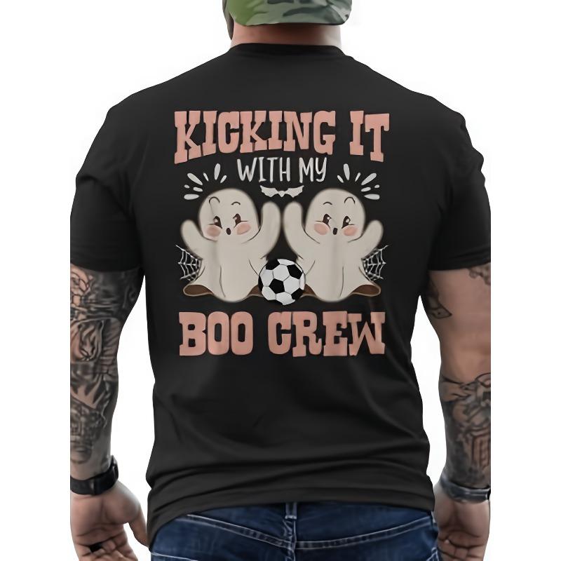 A Fun Halloween-Themed Soccer T-Shirt Featuring a Back Print, Perfect for Everyday Use. This Humorous Christmas Novelty Shirt 4XL чорний
A Fun Halloween-Themed Soccer T-Shirt Featuring a Back Print, Perfect for Everyday Use. This Humorous Christmas Novelty Shirt 4XL чорний