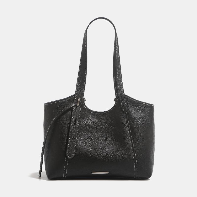 Tote Bag Retro Maillard Underarm Bag Large Capacity Commuter Shoulder Bag чорний
Tote Bag Retro Maillard Underarm Bag Large Capacity Commuter Shoulder Bag чорний