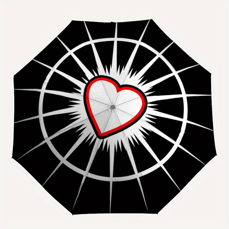 1pc Heart Symbol Automatic Umbrella - 8-Rib Foldable Design, Outdoor Adventures, and Family Celebrations yy250829029
1pc Heart Symbol Automatic Umbrella - 8-Rib Foldable Design, Outdoor Adventures, and Family Celebrations yy250829029