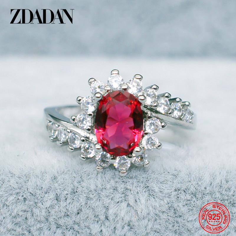 925 Sterling Silver Oval Crystal Zircon Ring for Women Fashion Wedding Engagement Jewelry Accessories 12 рожевий червоний колір
925 Sterling Silver Oval Crystal Zircon Ring for Women Fashion Wedding Engagement Jewelry Accessories 12 рожевий червоний колір