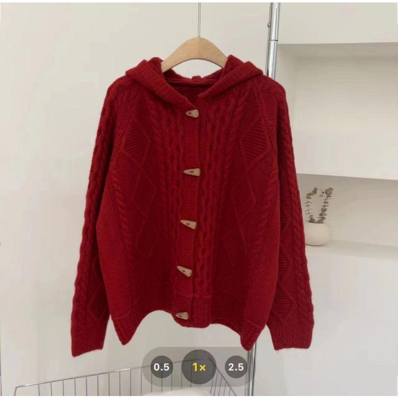 Винтажный кардиган с капюшоном и застежкой на роговые пуговицы, женский утолщенный трикотажный свитер свободного кроя в стиле ленивого ветра, топ One size
Винтажный кардиган с капюшоном и застежкой на роговые пуговицы, женский утолщенный трикотажный свитер свободного кроя в стиле ленивого ветра, топ One size