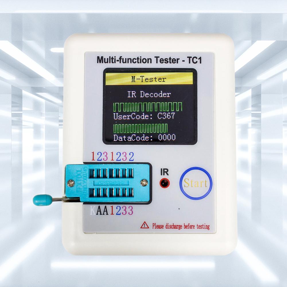 Capacitor Tester Colorful Display Tester Electric Pocketable For Diode Triode Poland
Capacitor Tester Colorful Display Tester Electric Pocketable For Diode Triode Poland