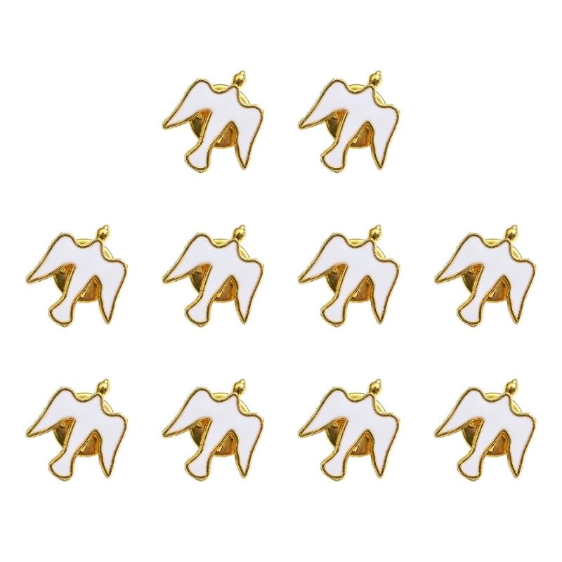 10PCS Doves Lapel Pin Fashion Doves Brooches Funtional Clothing Fastener Stylish Dress Clip Suitable for Everyday Wear белый
10PCS Doves Lapel Pin Fashion Doves Brooches Funtional Clothing Fastener Stylish Dress Clip Suitable for Everyday Wear белый