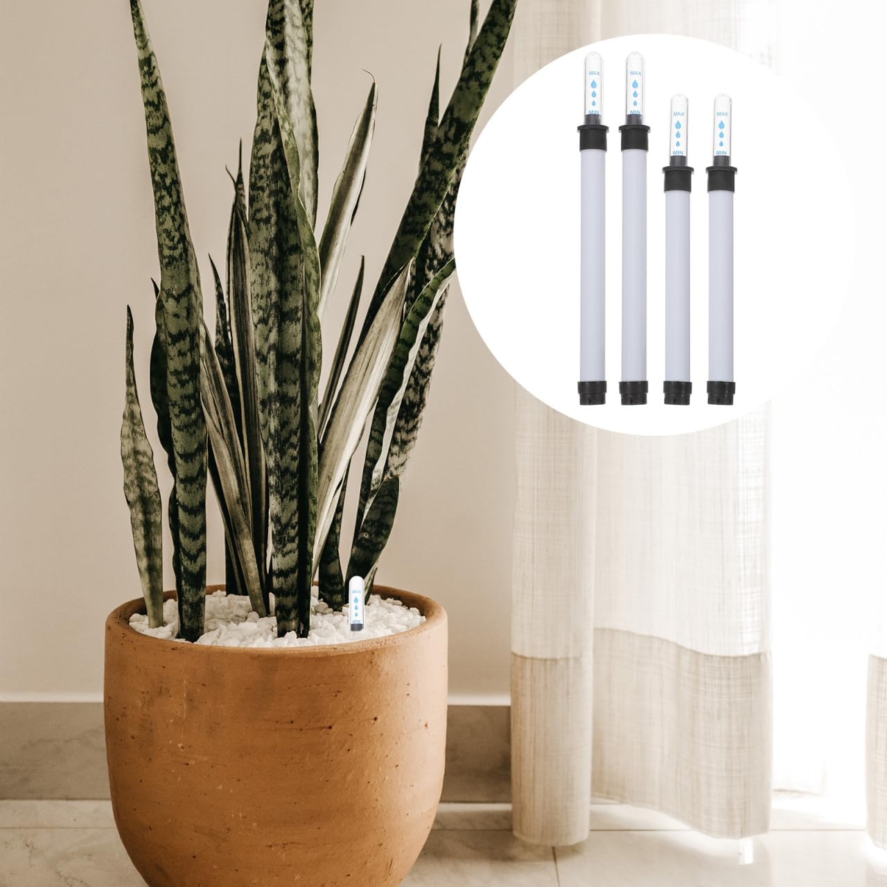 BESTOYARD 20 Pcs Water Level Indicators for Flowerpot, Water Shortage Reminders, Gauge for Garden, Indoor, Greenhouse Planting
BESTOYARD 20 Pcs Water Level Indicators for Flowerpot, Water Shortage Reminders, Gauge for Garden, Indoor, Greenhouse Planting