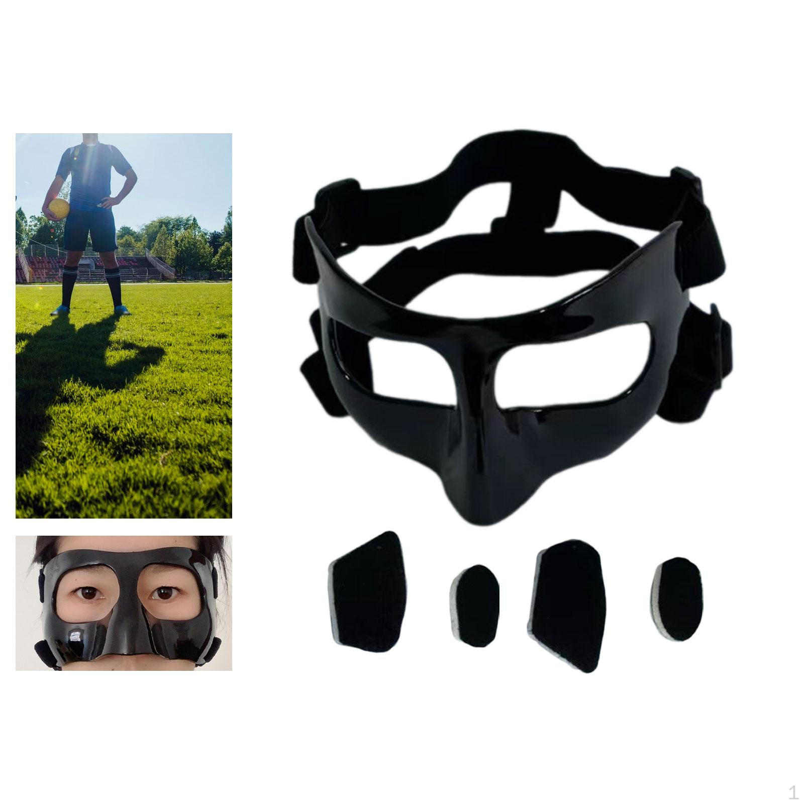 Баскетбольная маска для защиты лица от сломанного носа Легкий регулируемый ремешок 16cmx10cm
Баскетбольная маска для защиты лица от сломанного носа Легкий регулируемый ремешок 16cmx10cm