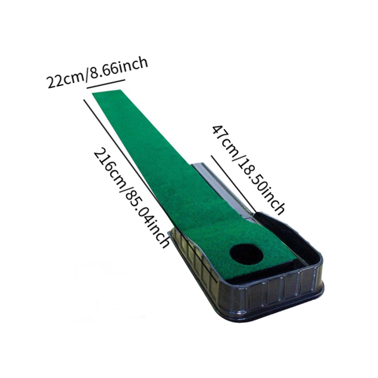 Golf Putting Green Mat with Ball Auto Return System Matt Golf Training Blanket Aid Easy to Assemble Indoor for Backyard Home зелений
Golf Putting Green Mat with Ball Auto Return System Matt Golf Training Blanket Aid Easy to Assemble Indoor for Backyard Home зелений