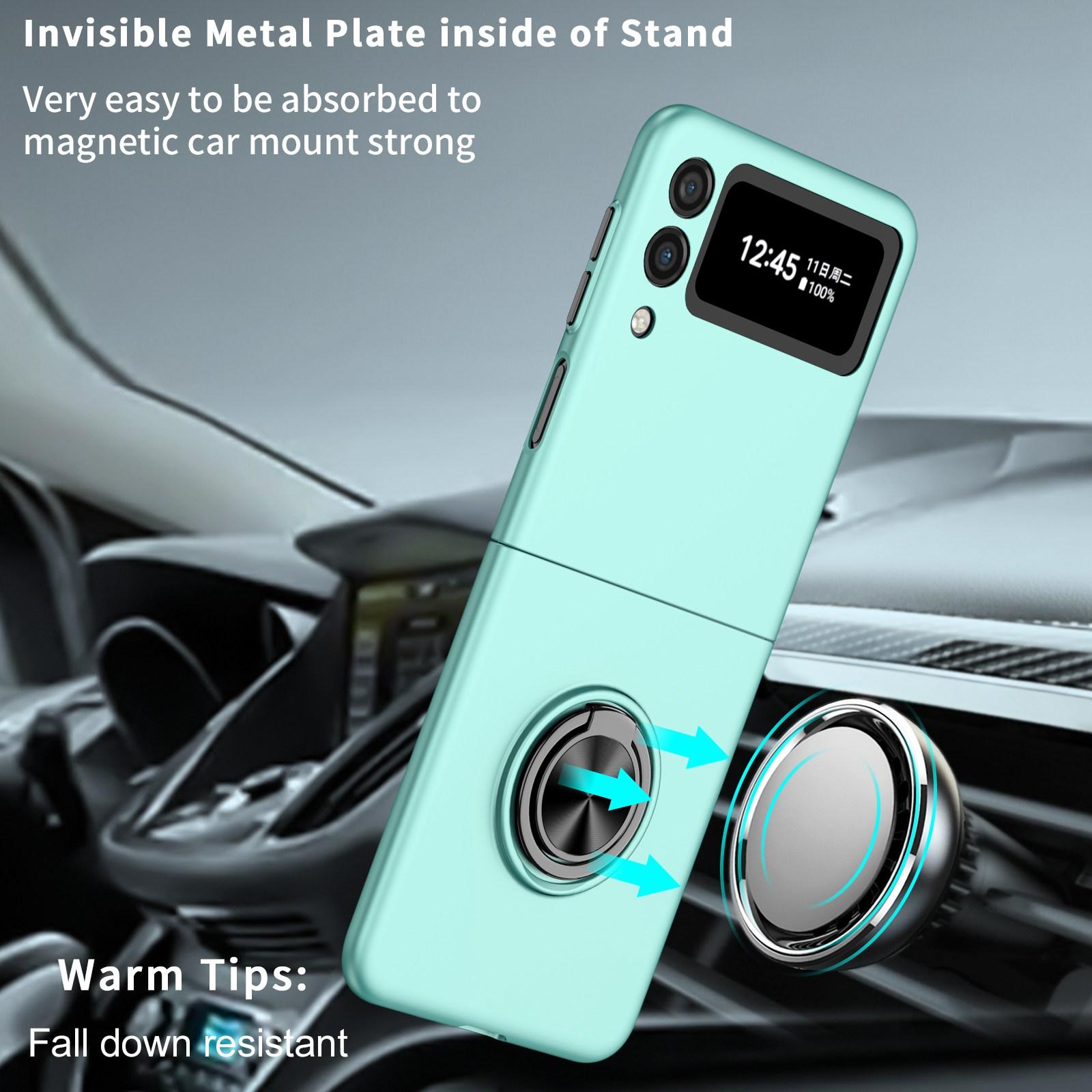 For Samsung Galaxy Z Flip3 5G Anti-fall Hard PC Rotating Metal Ring Kickstand Phone Case Folding Well-protected Shell Sky Blue
For Samsung Galaxy Z Flip3 5G Anti-fall Hard PC Rotating Metal Ring Kickstand Phone Case Folding Well-protected Shell Sky Blue