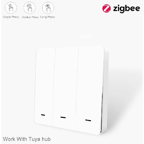 Tuya ZigBee 1 2 3 Gang Wi-Fi Автоматизация 9 переключателей сцен кнопочный контроллер с питанием от аккумулятора для устройств Smart Life App
Tuya ZigBee 1 2 3 Gang Wi-Fi Автоматизация 9 переключателей сцен кнопочный контроллер с питанием от аккумулятора для устройств Smart Life App