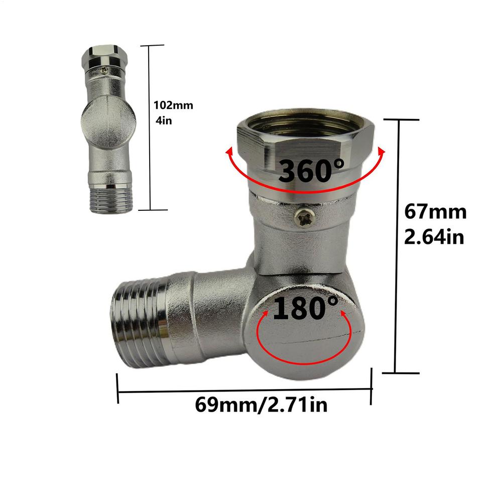 Садовий шланг Поворотний 180 і 360 градусів Металевий поворотний з єднувач Регульовані фітинги для крана Для поливу саду Миття доріжки темного кольору хакі
Садовий шланг Поворотний 180 і 360 градусів Металевий поворотний з єднувач Регульовані фітинги для крана Для поливу саду Миття доріжки темного кольору хакі