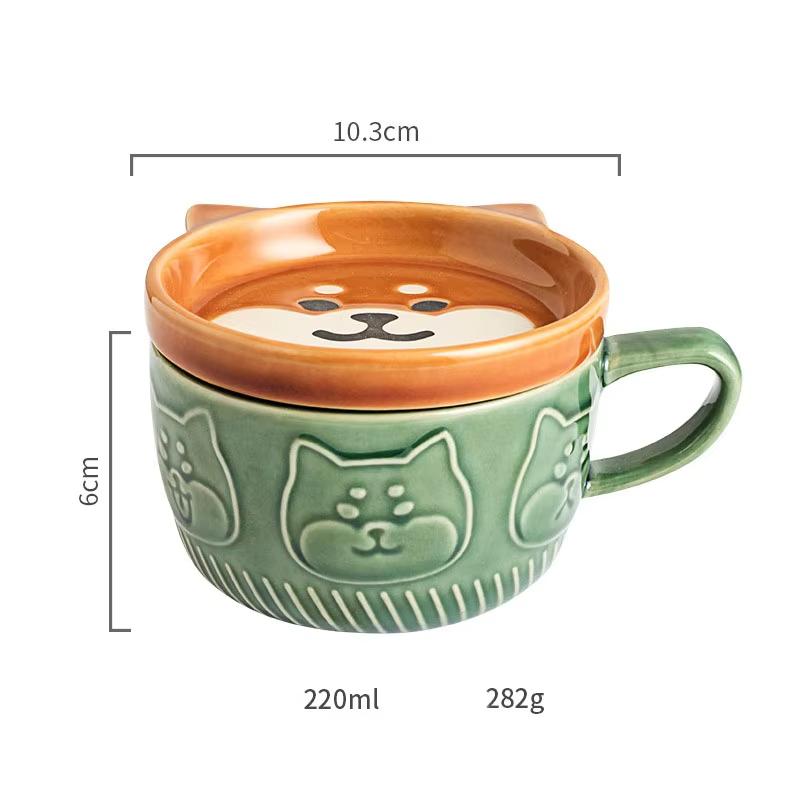 Japanese Ceramic Cartoon Cat Mug Cute Breakfast Cup Creative Coffee Cup with Lid Milk Cup Couple Cup 201-300ml
Japanese Ceramic Cartoon Cat Mug Cute Breakfast Cup Creative Coffee Cup with Lid Milk Cup Couple Cup 201-300ml