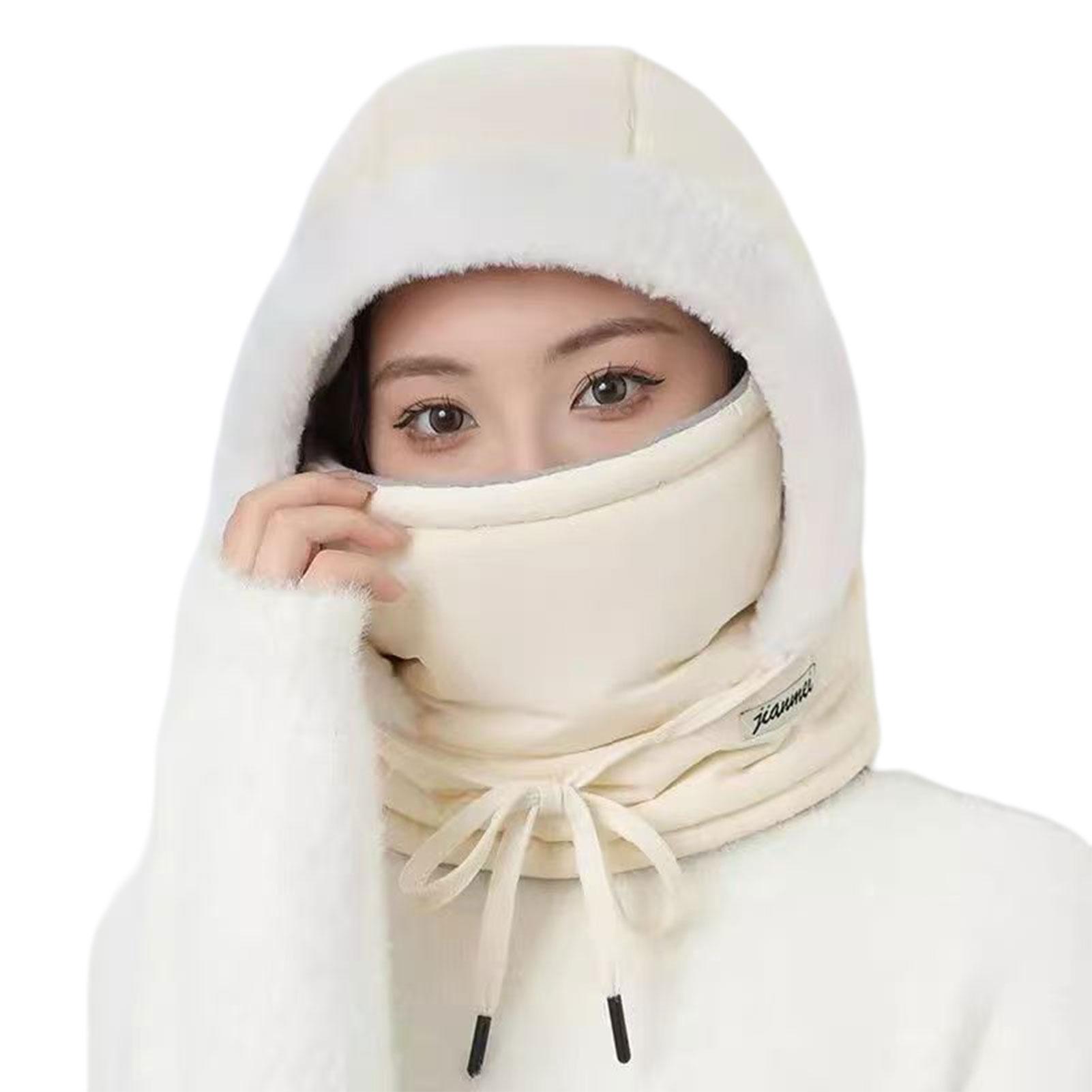 Outdoor Winter Thermal Hat Hooded Windproof Neck Warmer Integrated Hat Unisex Comfortable Perfect For Cycling Skiing Hiking білий
Outdoor Winter Thermal Hat Hooded Windproof Neck Warmer Integrated Hat Unisex Comfortable Perfect For Cycling Skiing Hiking білий