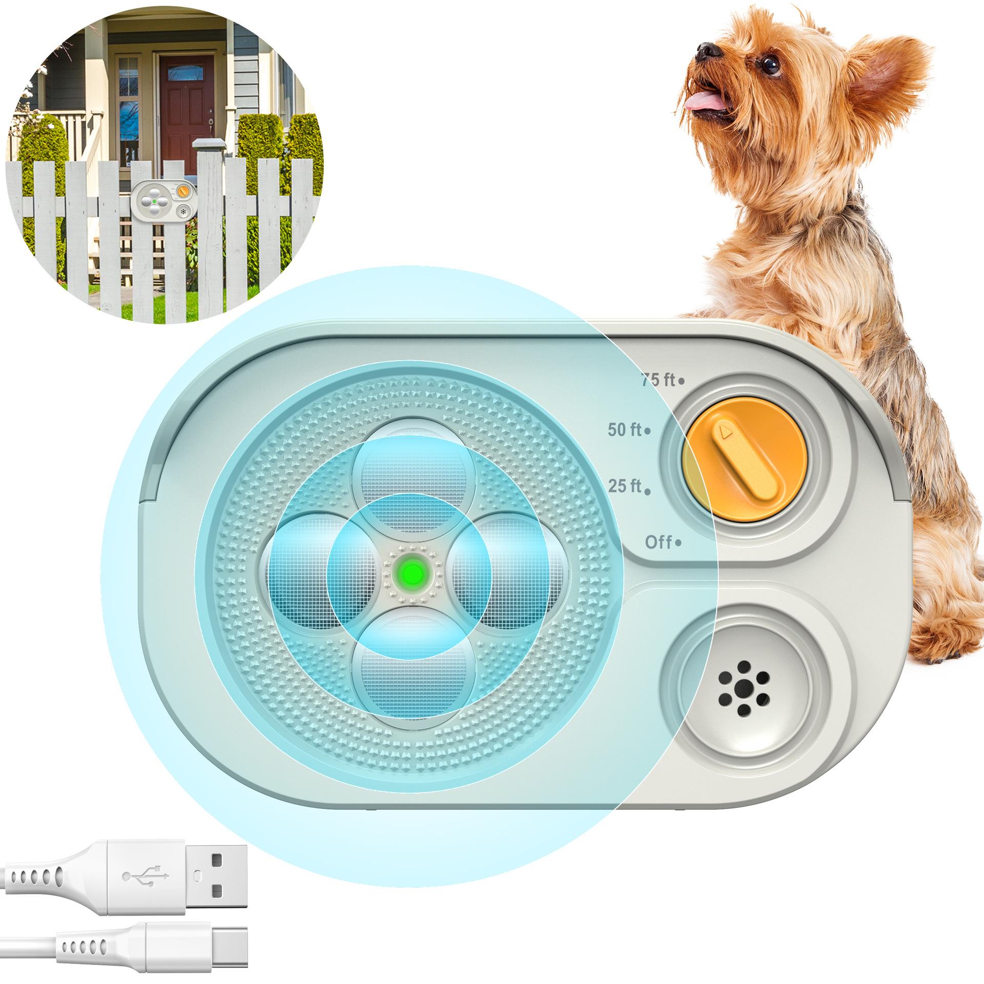 Pet Ultrasonic Anti-barking Device Supplies Charging Anti-disturbance Safety Training Indoor Outdoor Accessories Pet Products
Pet Ultrasonic Anti-barking Device Supplies Charging Anti-disturbance Safety Training Indoor Outdoor Accessories Pet Products