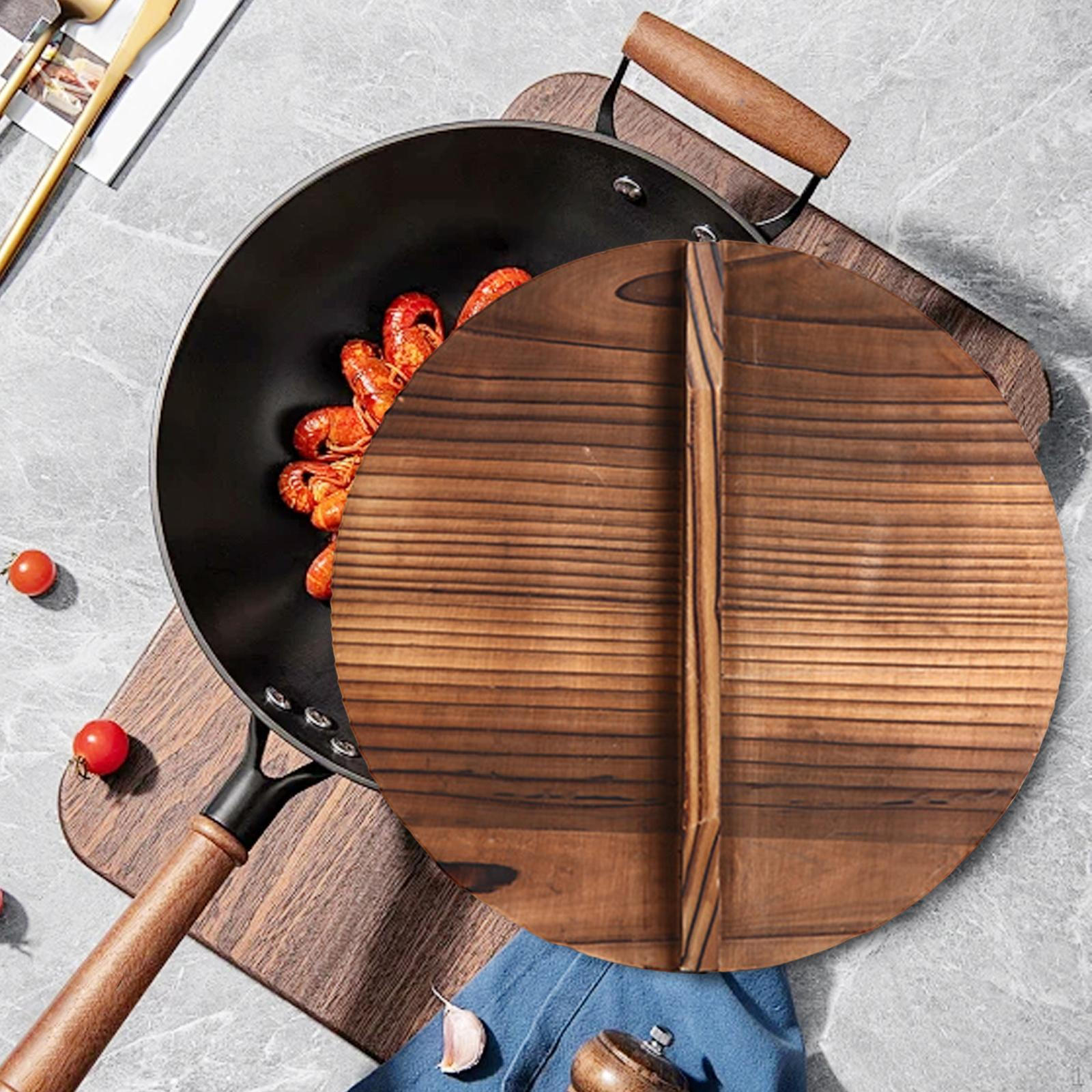 Ergonomic Wooden Lid Kitchen Tool for Pots And Pans Lightweight Anti-scalding with Large Sturdy 26cmx26cm
Ergonomic Wooden Lid Kitchen Tool for Pots And Pans Lightweight Anti-scalding with Large Sturdy 26cmx26cm