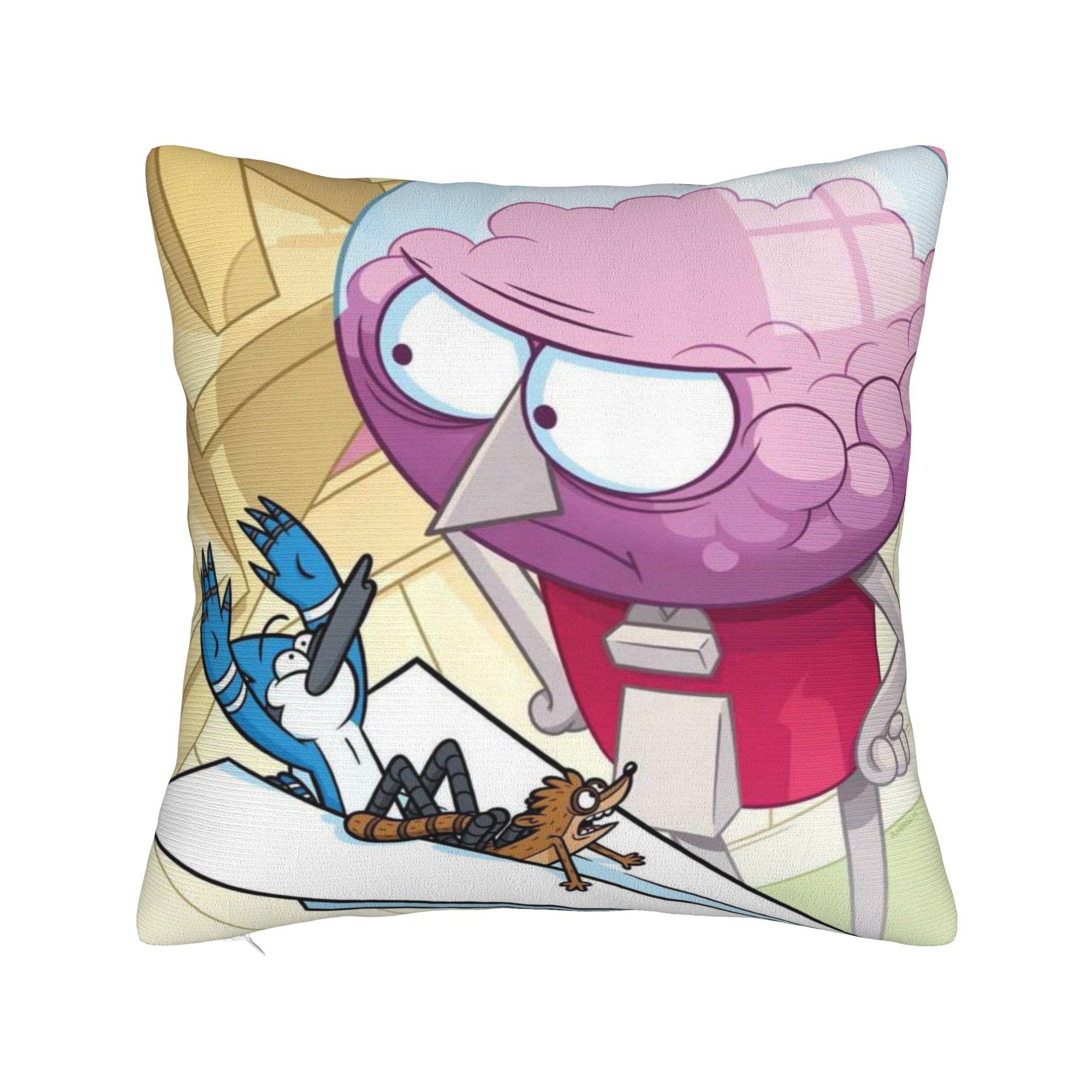 R-Regulars Show Cartoon Anime Pillowcases Merchandise Printing Cushion Cover Decorations Pillow Case Cover Bedroom Multi-Size 12x12Inch
R-Regulars Show Cartoon Anime Pillowcases Merchandise Printing Cushion Cover Decorations Pillow Case Cover Bedroom Multi-Size 12x12Inch