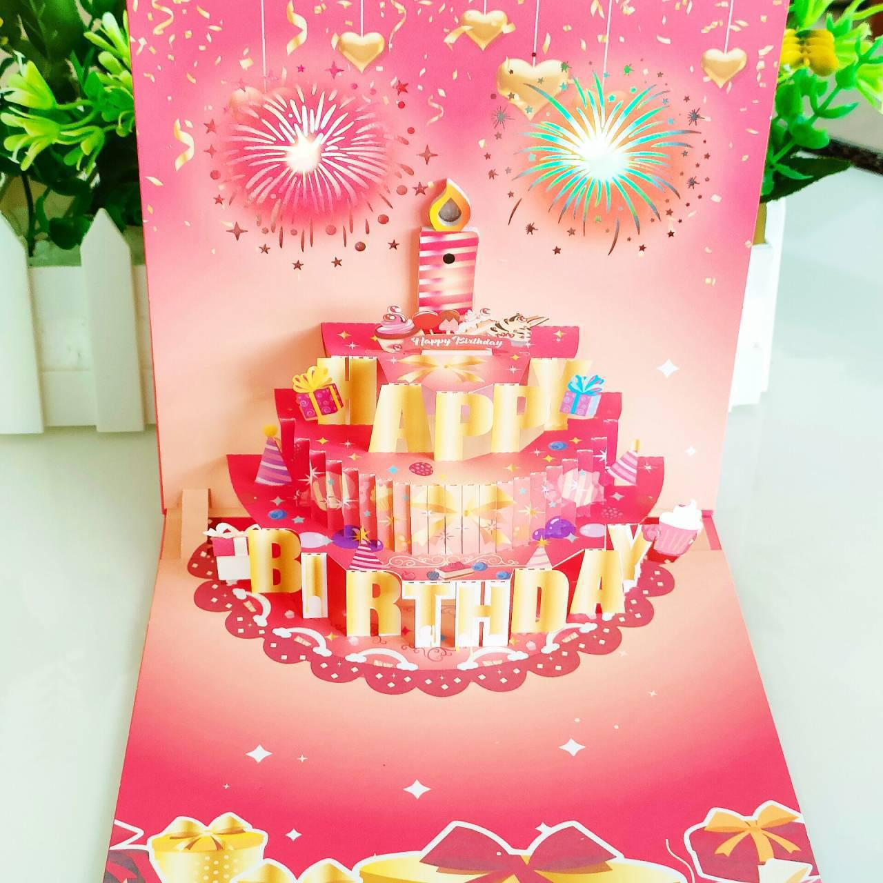 High-End 3D Popup Birthday Greeting Card with Lights and Inflatable Features
High-End 3D Popup Birthday Greeting Card with Lights and Inflatable Features