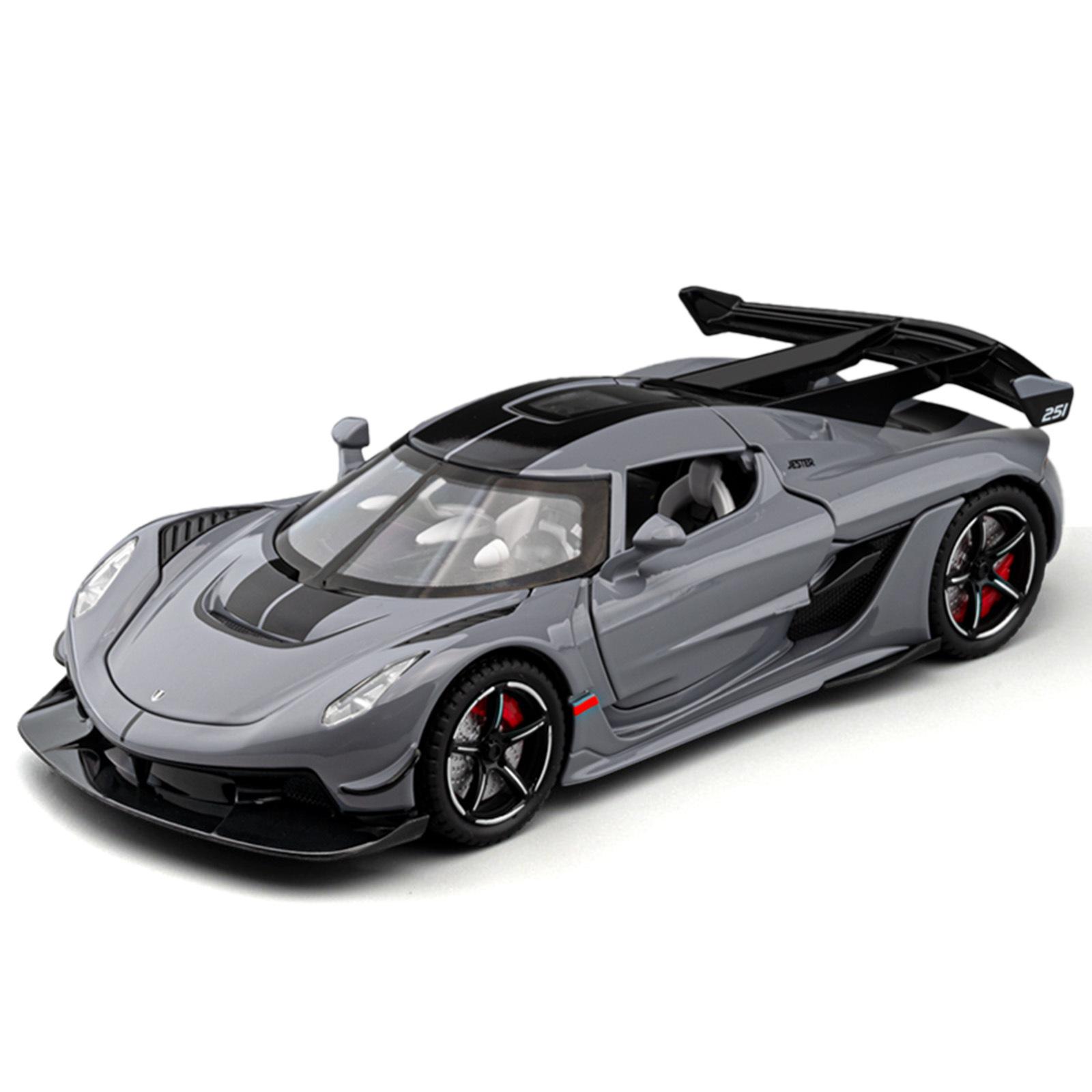 1/22 Metal Die Cast Koenigsegg JESKO Supercar Model Racing Gift Boy Simulation Sound and Light Retraction Collection Ornaments серый
1/22 Metal Die Cast Koenigsegg JESKO Supercar Model Racing Gift Boy Simulation Sound and Light Retraction Collection Ornaments серый