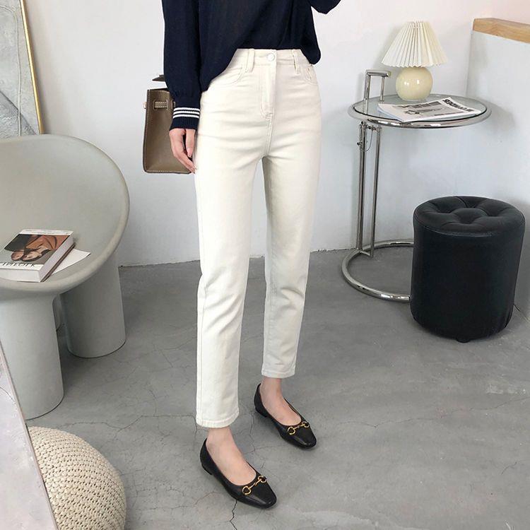 Women s Retro Blue Slimming Nine-Tenths Length Straight Jeans 27
Women s Retro Blue Slimming Nine-Tenths Length Straight Jeans 27