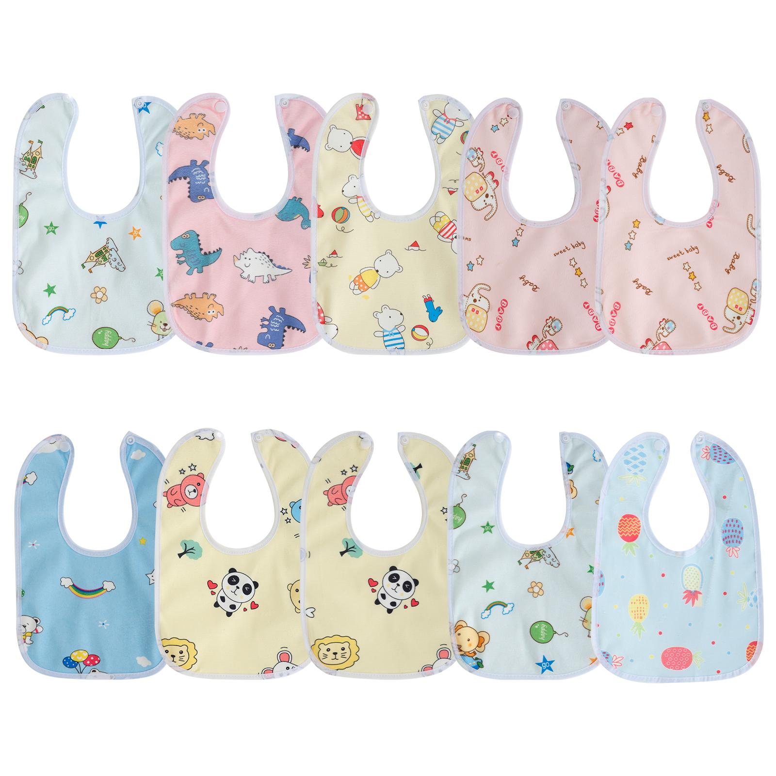 10pcs Baby Bib Set for Boys & Girls Breathable Baby Feeding Bibs Skin-friendly Drool Bib Set Drooling and Teething Bibs
10pcs Baby Bib Set for Boys & Girls Breathable Baby Feeding Bibs Skin-friendly Drool Bib Set Drooling and Teething Bibs