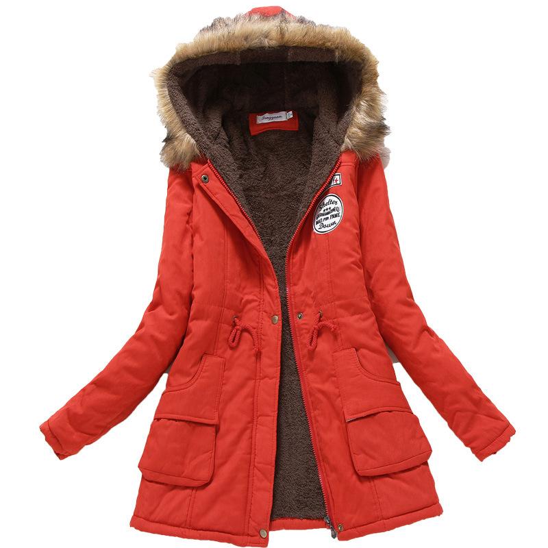 IELGY зимняя куртка средней длины на хлопковой подкладке, утолщенная куртка с капюшоном и большим меховым воротником, куртка на хлопковой подкладке 3XL красный/коричневый
IELGY зимняя куртка средней длины на хлопковой подкладке, утолщенная куртка с капюшоном и большим меховым воротником, куртка на хлопковой подкладке 3XL красный/коричневый